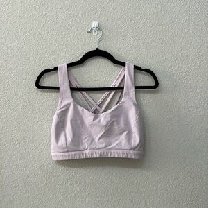 Lululemon bra in size 6 in misty rose
